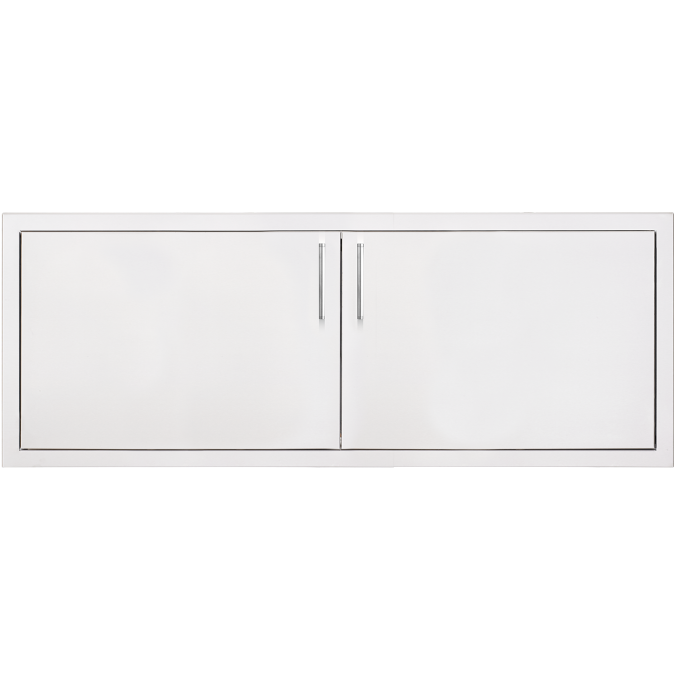 TrueFlame 45 Inch Stainless Steel Masonry Mount Double Access Door