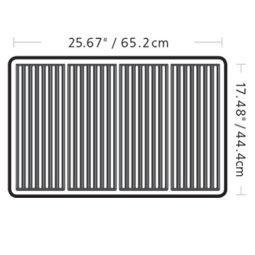 Broil King Baron 440 4 Burner Freestanding Propane Gas Grill with Side Burner