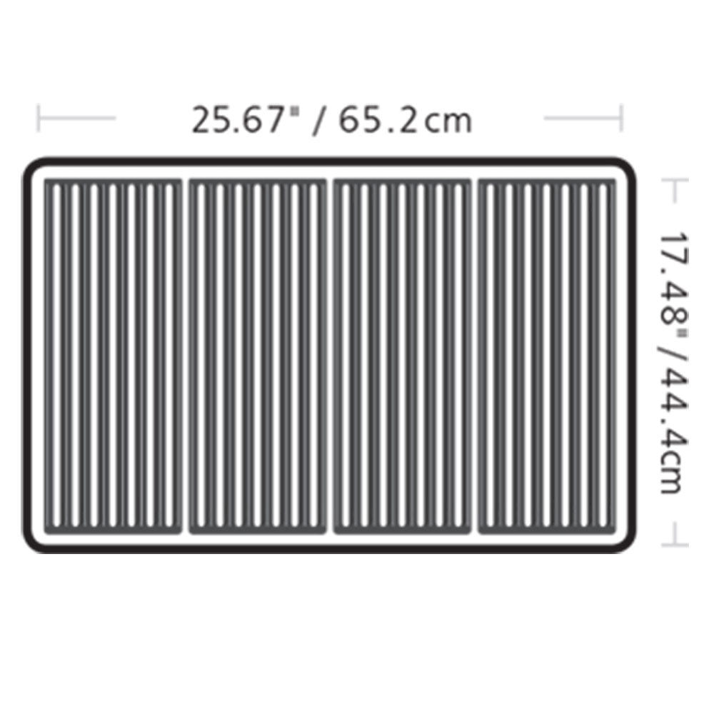 Broil King Baron 440 4 Burner Freestanding Propane Gas Grill with Side Burner