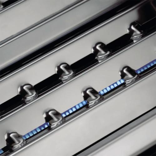 Broil King Baron 440 4 Burner Freestanding Propane Gas Grill with Side Burner