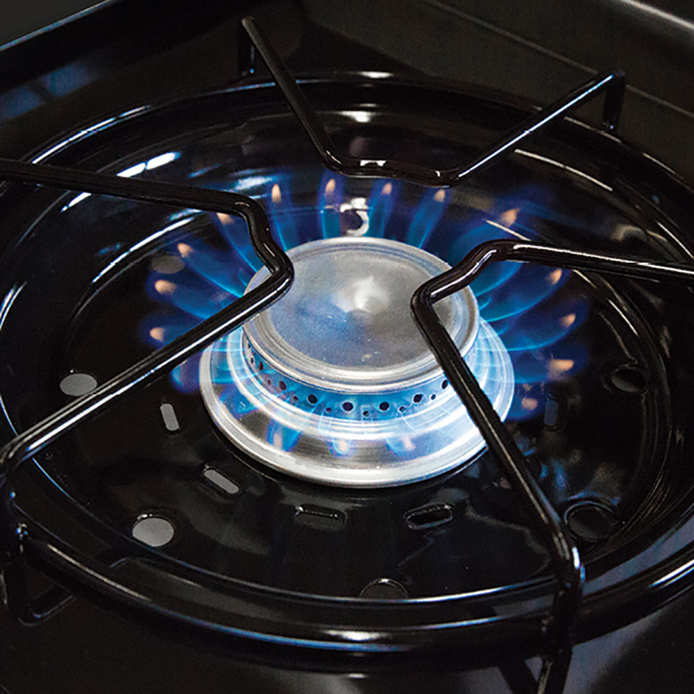 Broil King Baron 440 4 Burner Freestanding Propane Gas Grill with Side Burner