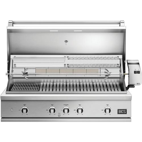 DCS 48 Inch Series 9 Built In Propane Gas Grill with Rotisserie  and  Infrared Burner