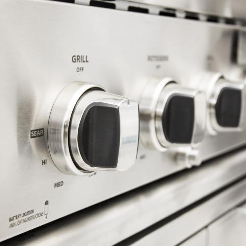 DCS 36 Inch Series 7 Built In Natural Gas Grill with Rotisserie  and  Infrared Burner