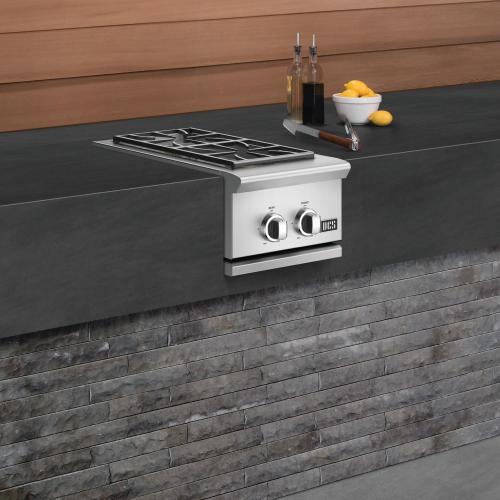 DCS Series 9 14 Inch Built In Natural Gas Double Side Burner