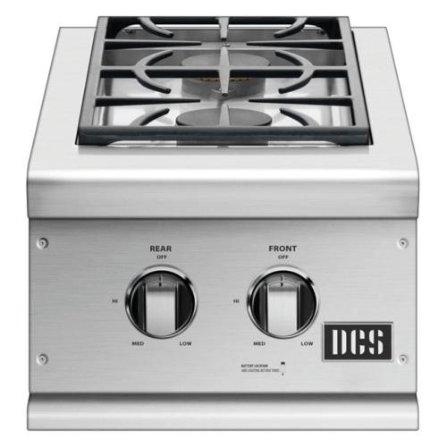 DCS Series 7 14 Inch Built In Propane Gas Double Side Burner