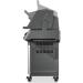 Napoleon Prestige 500 Natural Gas Grill with Infrared Side Burner and Infrared Rear Burner  and  Rotisserie Kit   Stainless Steel