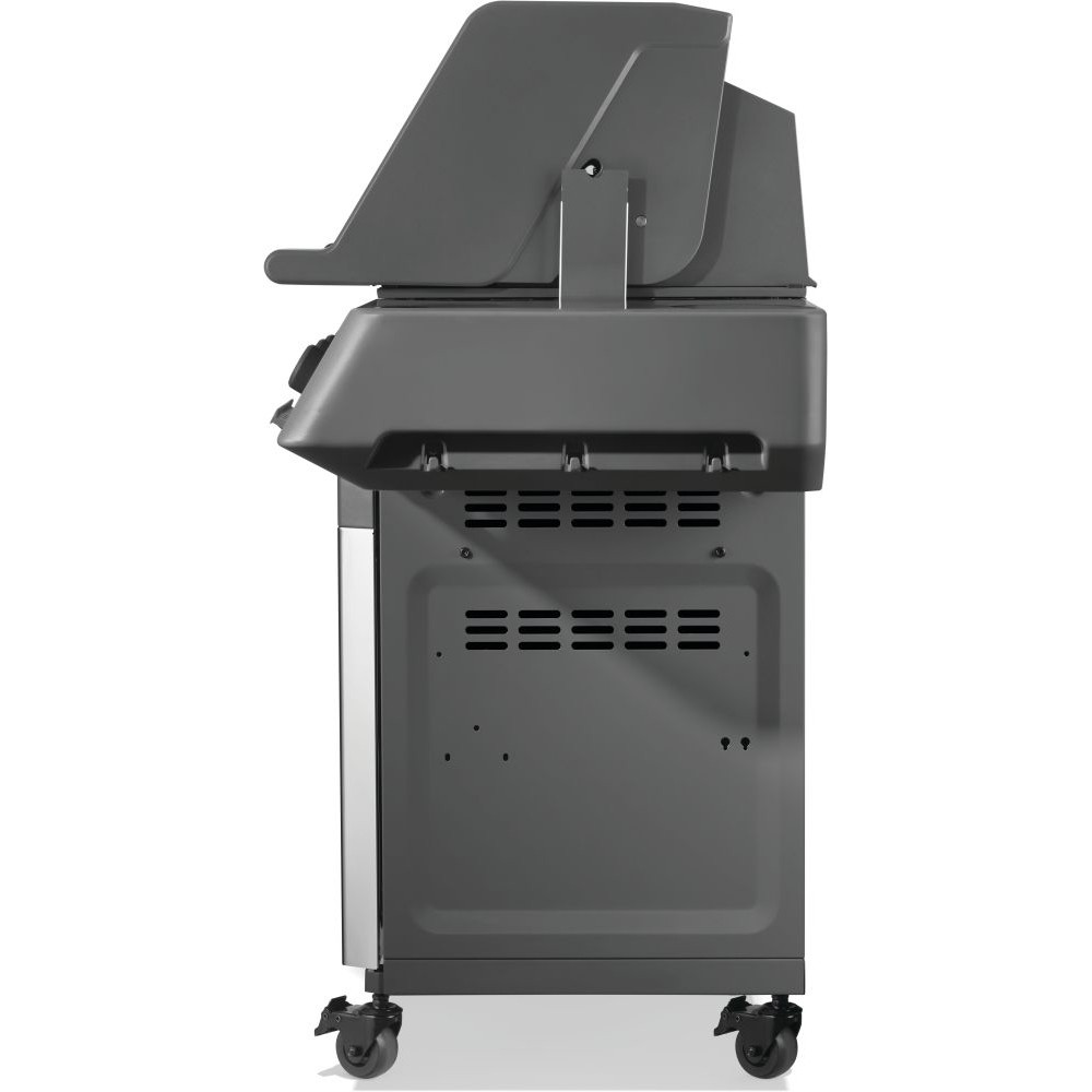 Napoleon Prestige 500 Natural Gas Grill with Infrared Side Burner and Infrared Rear Burner  and  Rotisserie Kit   Stainless Steel