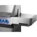 Napoleon Prestige 500 Propane Gas Grill with Infrared Side Burner and Infrared Rear Burner  and  Rotisserie Kit   Stainless Steel