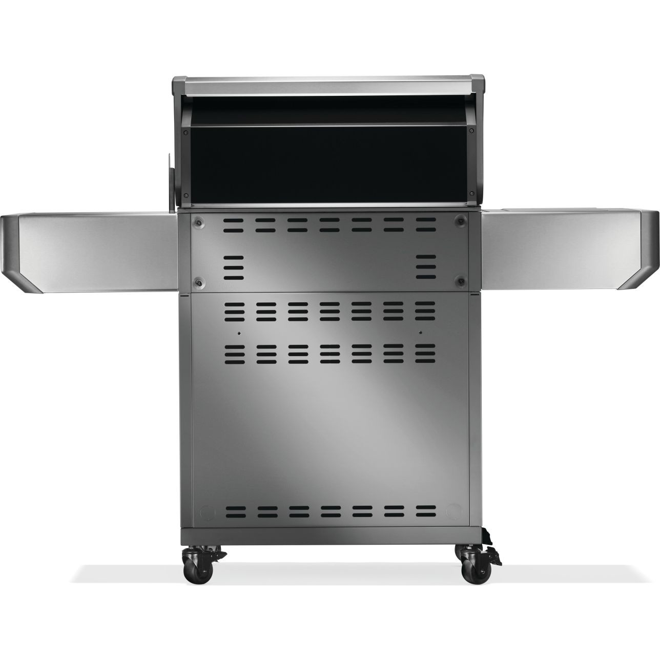 Napoleon Prestige 500 Propane Gas Grill with Infrared Side Burner and Infrared Rear Burner  and  Rotisserie Kit   Stainless Steel