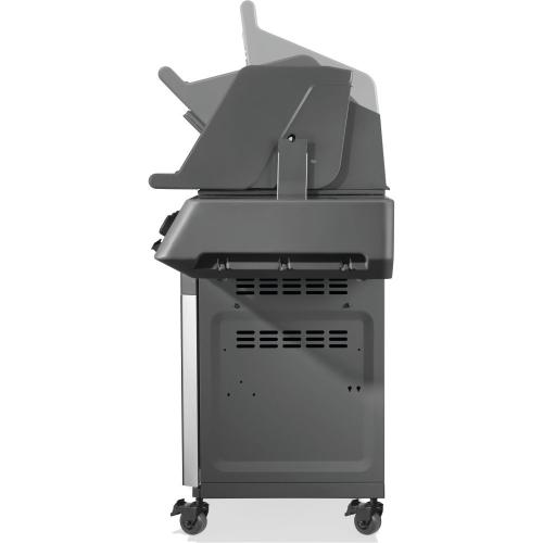 Napoleon Prestige 500 Propane Gas Grill with Infrared Side Burner and Infrared Rear Burner  and  Rotisserie Kit   Stainless Steel
