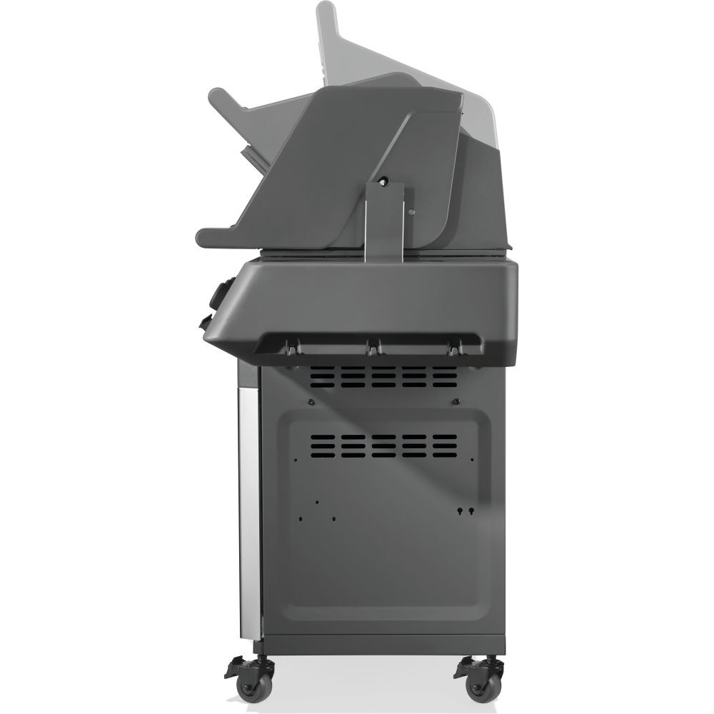 Napoleon Prestige 500 Propane Gas Grill with Infrared Side Burner and Infrared Rear Burner  and  Rotisserie Kit   Stainless Steel