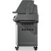 Napoleon Prestige 500 Propane Gas Grill with Infrared Side Burner and Infrared Rear Burner  and  Rotisserie Kit   Stainless Steel