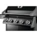 Napoleon Rogue PRO 625 Natural Gas Grill with Infrared Side Burner   Black