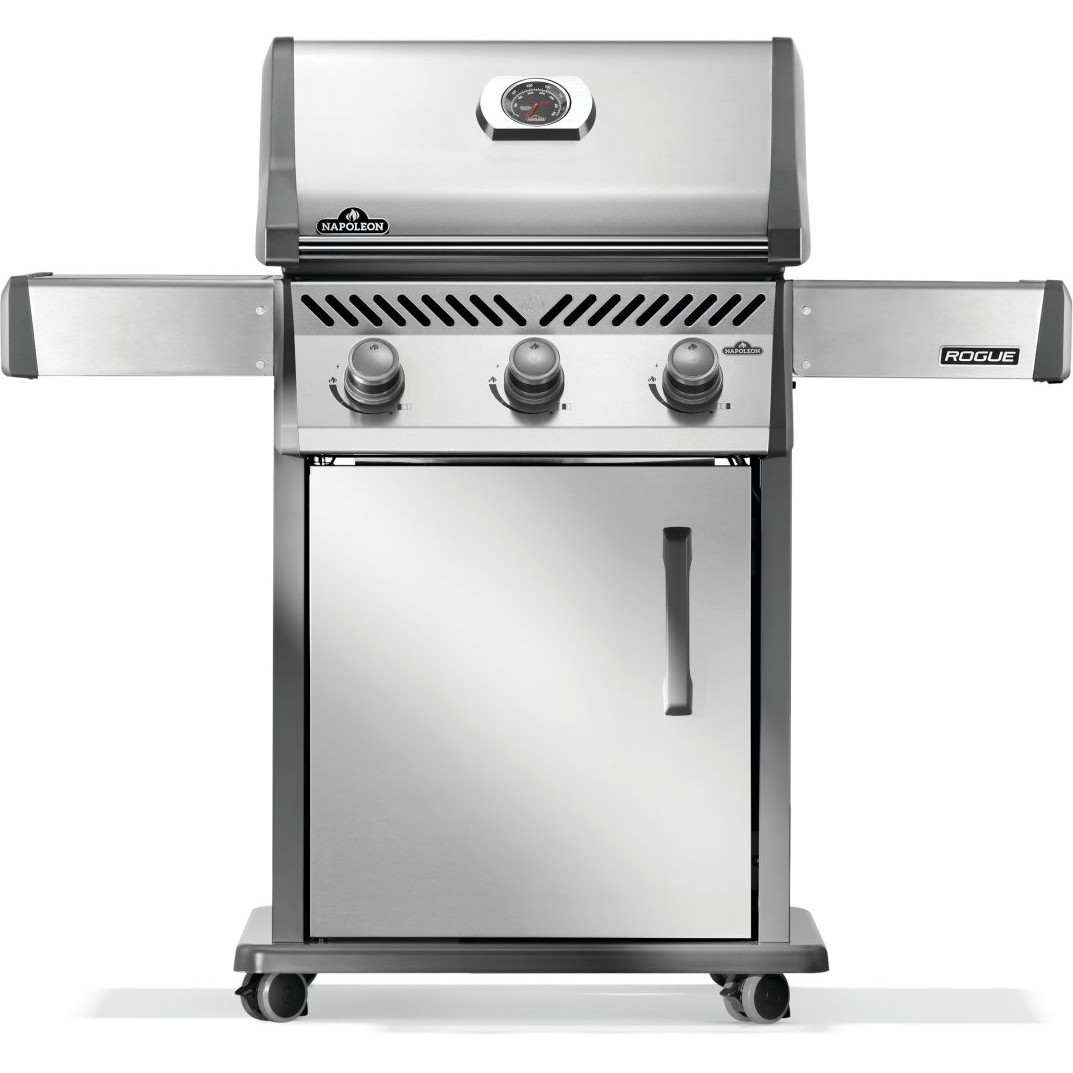 Napoleon Rogue 425 Propane Gas Grill   Stainless Steel