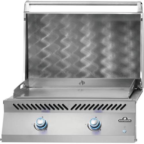 Napoleon Built In 700 Series 32 Inch Propane Gas Griddle   Stainless Steel