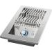 Napoleon Phantom Built In 700 Series 10000 BTU 10 Inch Drop In Natural Gas Infrared Single Side Burner   Matte Black