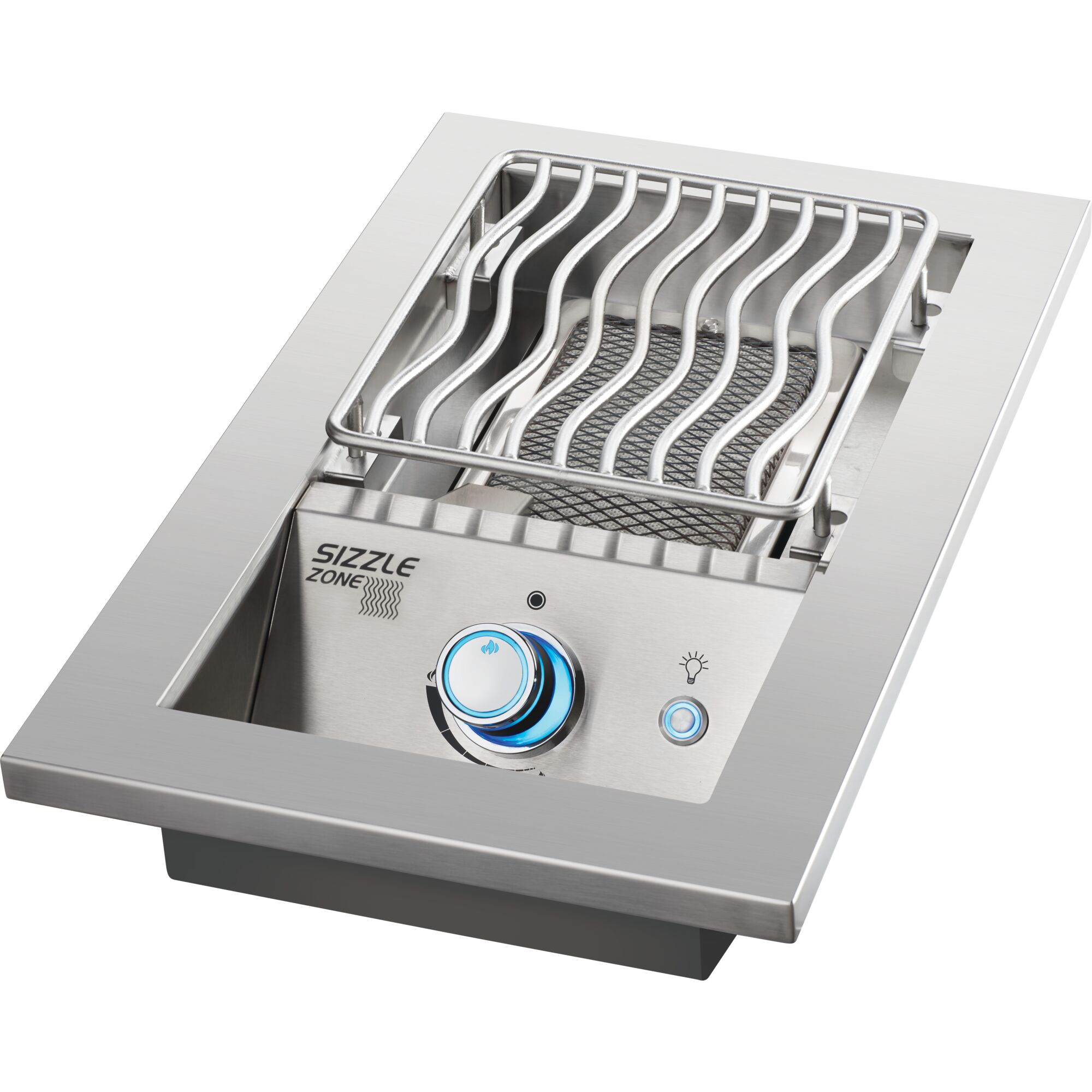 Napoleon Phantom Built In 700 Series 10000 BTU 10 Inch Drop In Natural Gas Infrared Single Side Burner   Matte Black