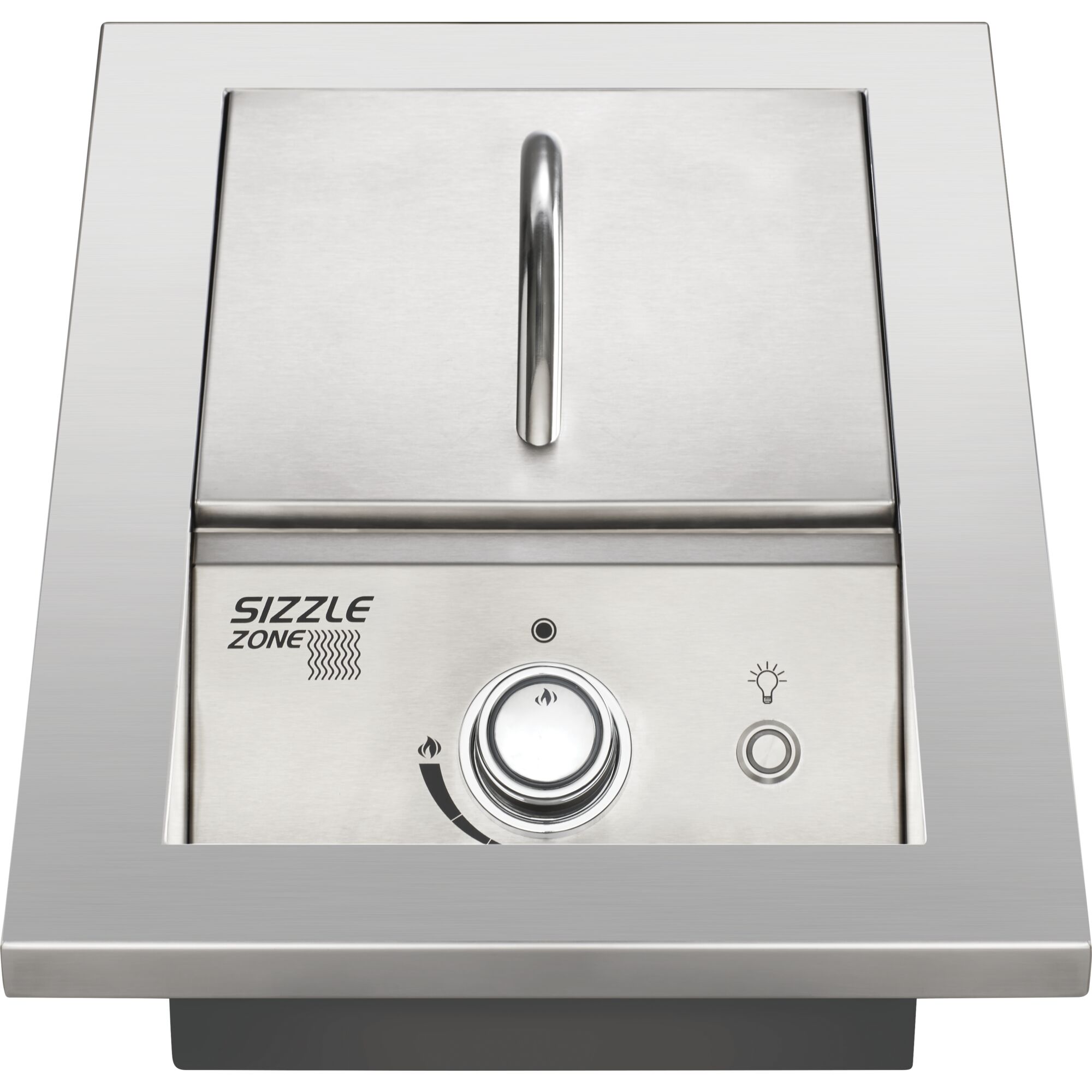 Napoleon Phantom Built In 700 Series 10000 BTU 10 Inch Drop In Natural Gas Infrared Single Side Burner   Matte Black