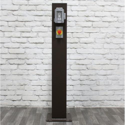 Prism Hardscapes Power Column with Emergency Stop  and  Timer   Bronze