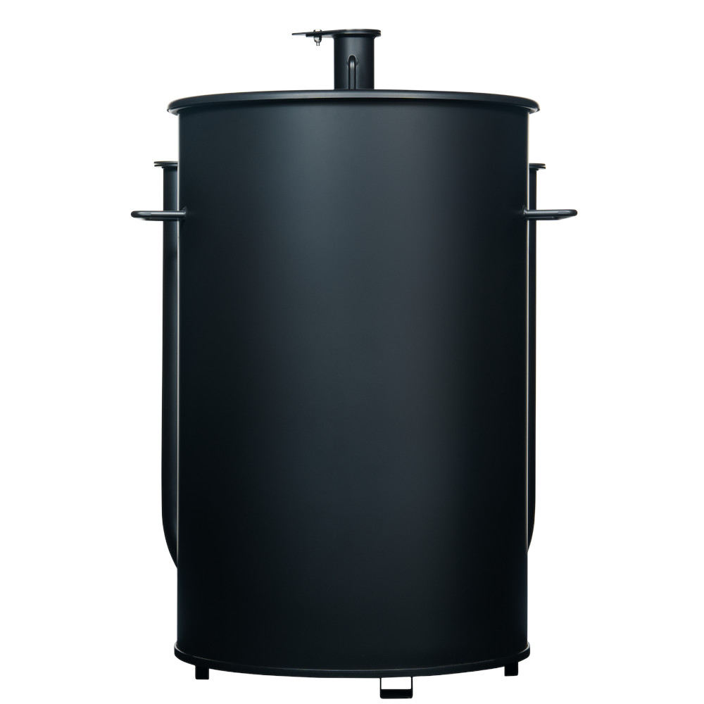 Gateway Drum Smokers 30 Gallon Charcoal BBQ Smoker   Matte Black