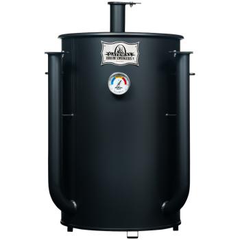 30 Gallon Gateway Drum Smoker Matte Black Front350