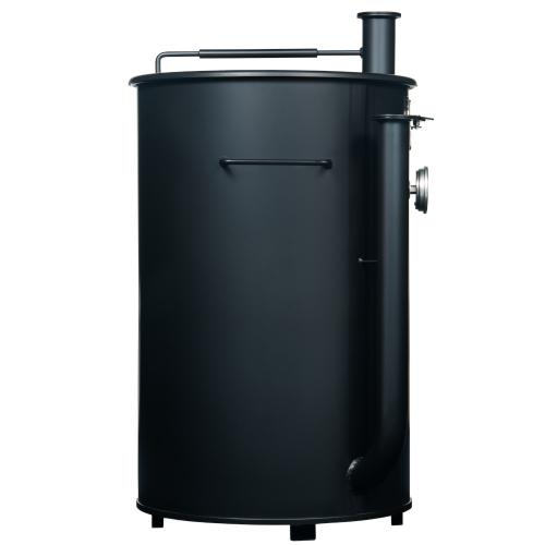Gateway Drum Smokers 30 Gallon Charcoal BBQ Smoker   Matte Black