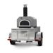 Chicago Brick Oven CBO 750 Hybrid Tailgater Pizza Over Trailer   Silver Vein