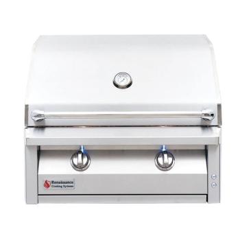 American Renaissance Grill by RCS 30 Inch 2 Burner Built In Gas Grill350