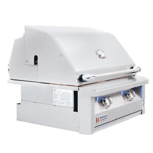 American Renaissance Grill by RCS 30 Inch 2 Burner Built In Natural Gas Grill