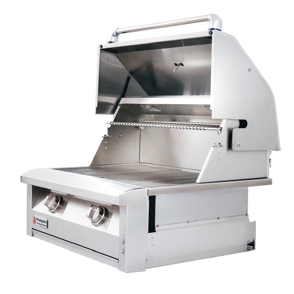 American Renaissance Grill by RCS 30 Inch 2 Burner Built In Natural Gas Grill