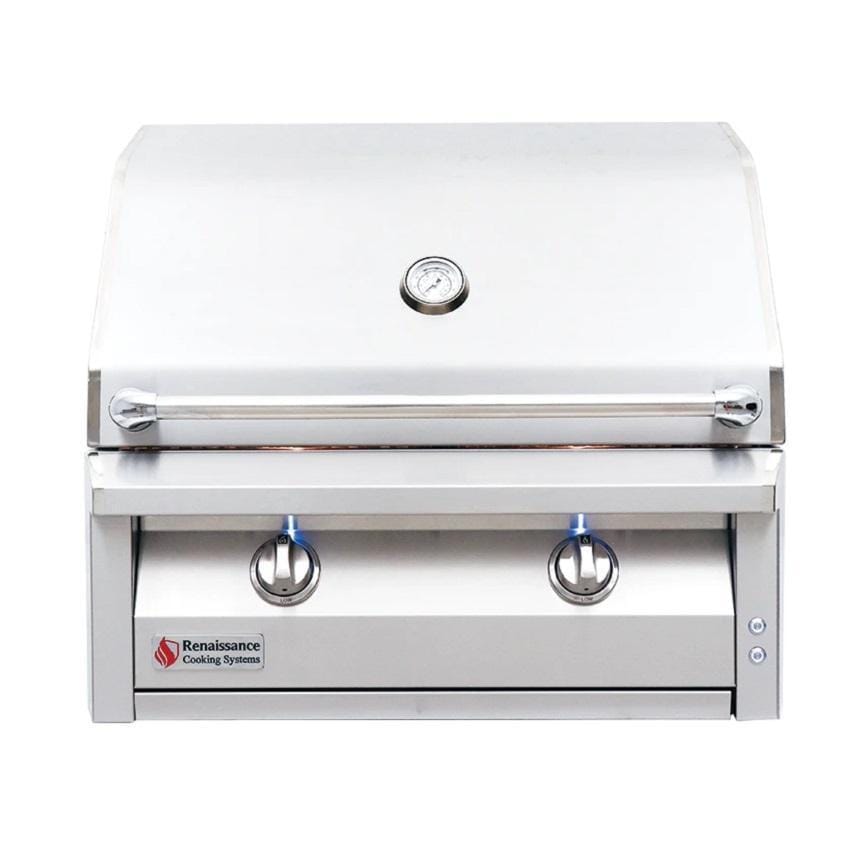 American Renaissance Grill by RCS 30 Inch 2 Burner Built In Natural Gas Grill