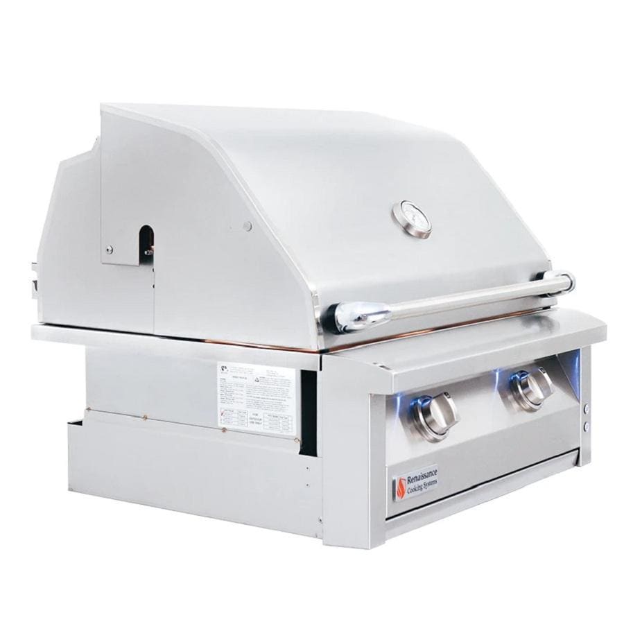 American Renaissance Grill by RCS 30 Inch 2 Burner Built In Propane Gas Grill