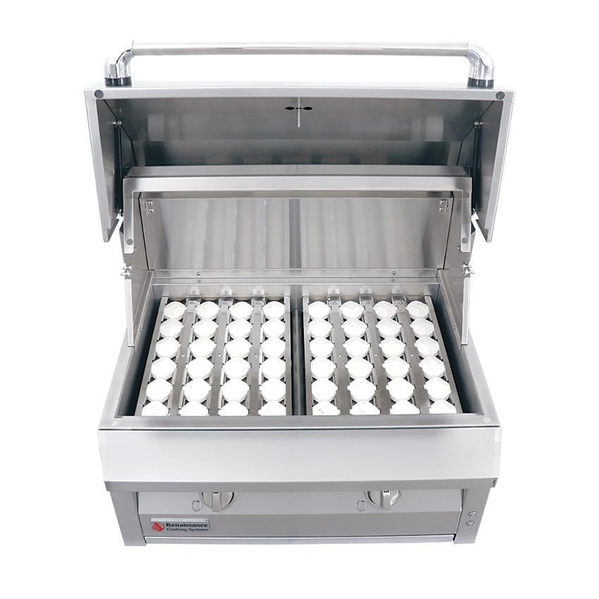 American Renaissance Grill by RCS 30 Inch 2 Burner Built In Propane Gas Grill