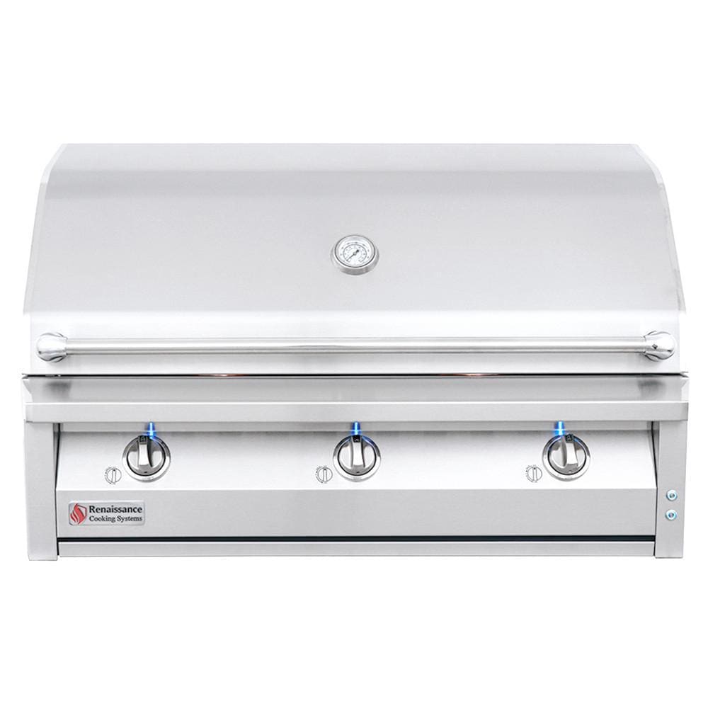 American Renaissance Grill by RCS 42 Inch 3 Burner Built In Natural Gas Grill