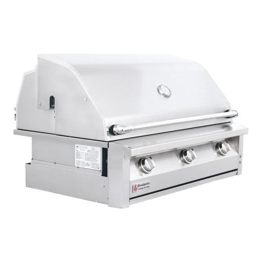 American Renaissance Grill by RCS 42 Inch 3 Burner Built In Propane Gas Grill