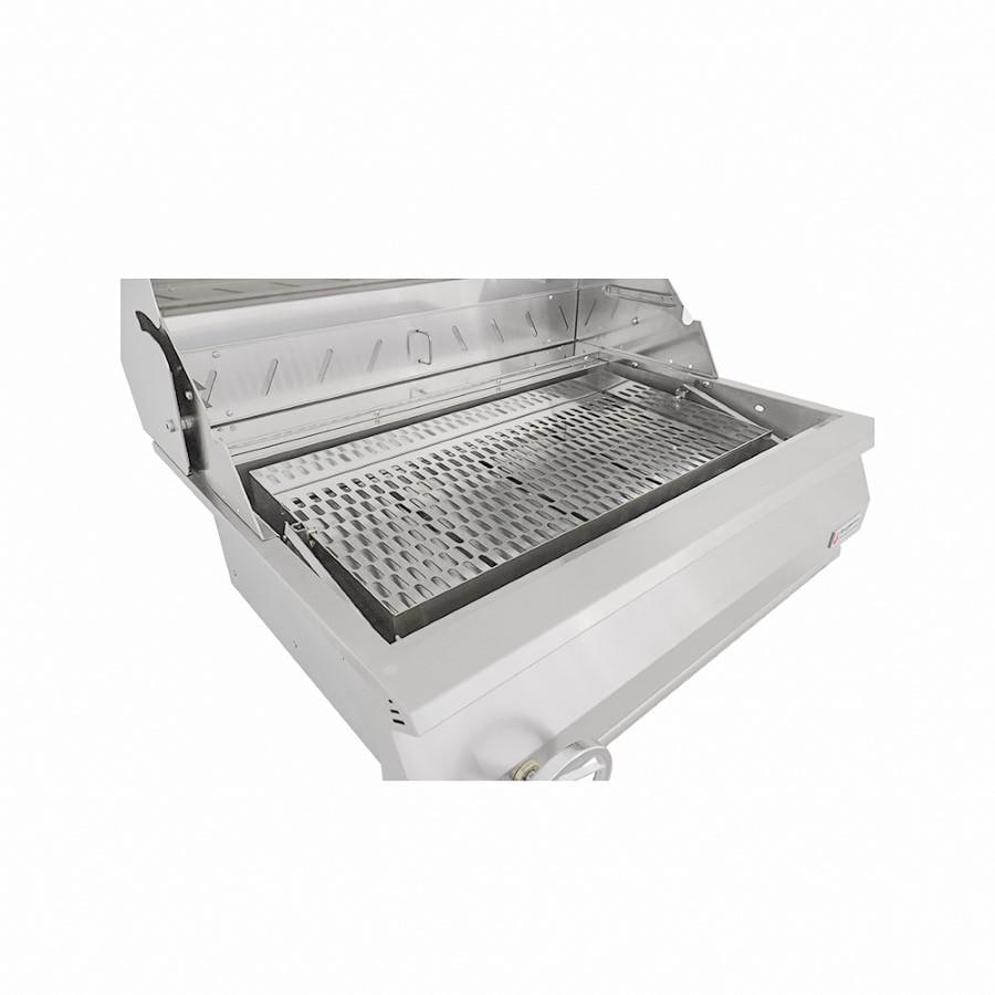 RCS Premier Built In Stainless Steel 32 Inch Charcoal Grill