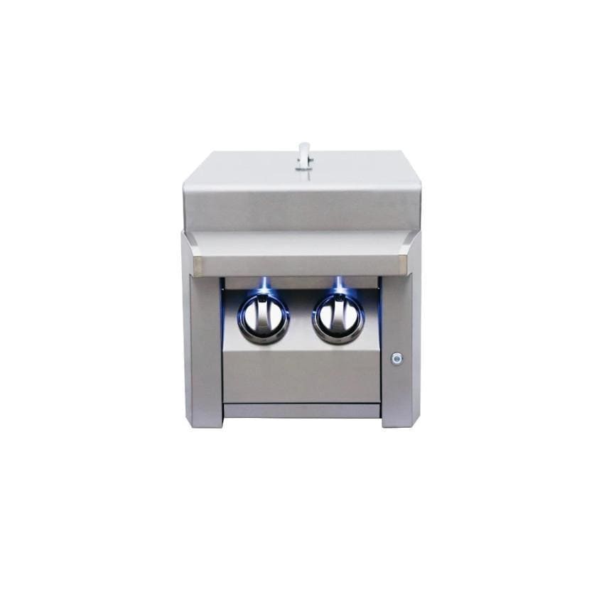 American Renaissance Grill by RCS Built In Natural Gas Double Side Burner