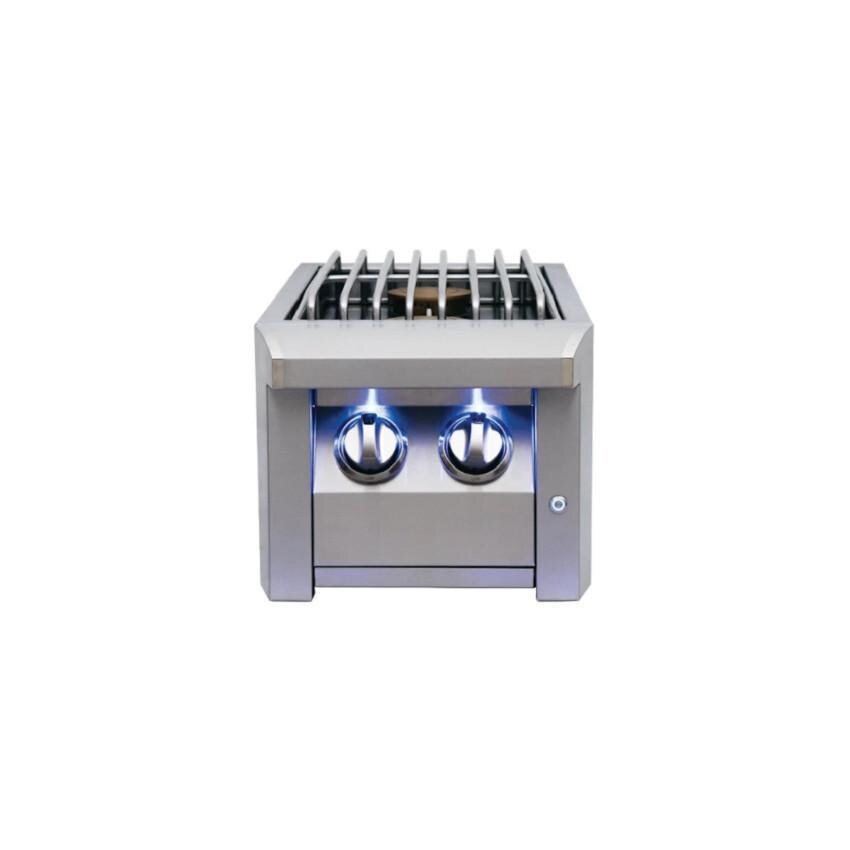 American Renaissance Grill by RCS Built In Natural Gas Double Side Burner