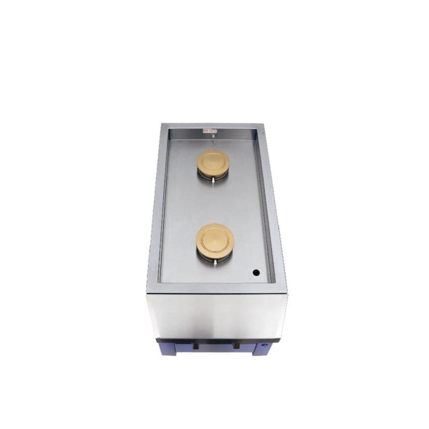 American Renaissance Grill by RCS Built In Propane Gas Double Side Burner