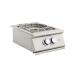 RCS Premier Pro 60000 BTU Stainless Steel Natural Gas Power Burner with LED Lighting  and  Stainless Steel Lid