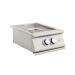 RCS Premier Pro 60000 BTU Stainless Steel Propane Gas Power Burner with LED Lighting  and  Stainless Steel Lid