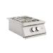 RCS Premier Pro 60000 BTU Stainless Steel Propane Gas Power Burner with LED Lighting  and  Stainless Steel Lid