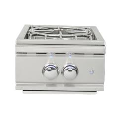 RCS Cutlass Pro Series 60 000 BTU Built In Propane Gas Power Burner with Stainless Steel Lid250