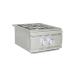 RCS Cutlass Pro Series 60000 BTU Built In Propane Gas Power Burner with Stainless Steel Lid