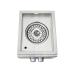RCS Cutlass Pro Series 60000 BTU Built In Propane Gas Power Burner with Stainless Steel Lid