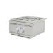 RCS Cutlass Pro Series 60000 BTU Built In Propane Gas Power Burner with Stainless Steel Lid