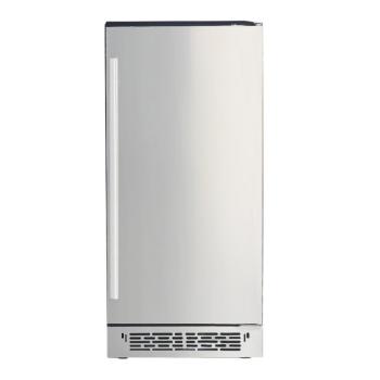 RCS Stainless Nugget Ice Maker 26 lb Storage Capacity350