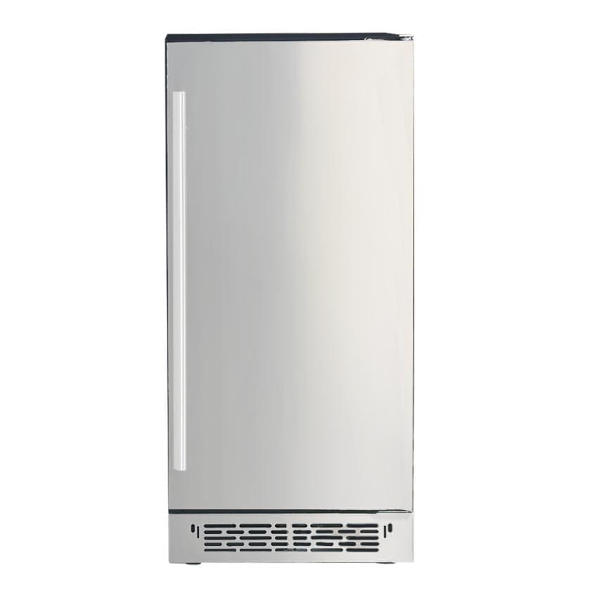 RCS Stainless Nugget Ice Maker   26 lb Storage Capacity