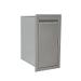 RCS Valiant Series 14 Inch Stainless Steel Charcoal  and  Pellet Storage Drawer   Fully Enclosed