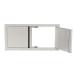 RCS Valiant Series 33 Inch Stainless Steel Low Profile Double Access Door